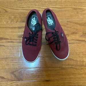 Maroon Vans